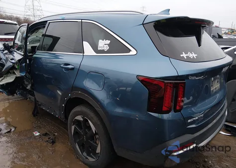 2025 Kia Sorento Hybrid Ex из США, поврежденный, VIN KNDRHDJG1S5286224